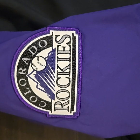 Nike MLB Colorado Rockies Official Dugout Baseball Jacket Size L - Picture 6 of 12